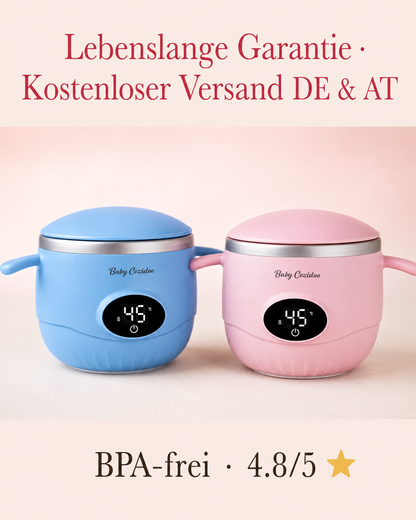 BabyCozidoo Babykostwärmer PRO lebenslange Garantie kostenloser Versand DE & AT BPA-frei