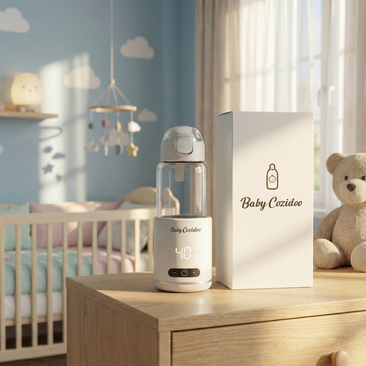 Kabelloser Flaschenwärmer PRO2©