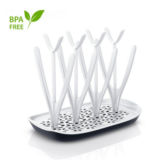 Egouttoir pour biberons compact et élégant: jusqu'à 8 biberons - Cozidoo ™